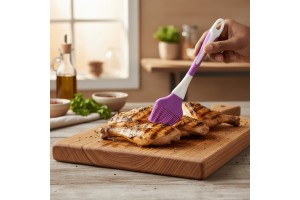فرشاة دهن سيليكون: عملية وصحية للطبخ