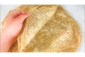 خبز الصاج: الخبز الشامي الرقيق